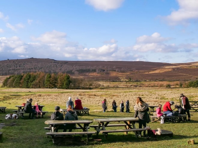 Longshaw Estate in the Peak District