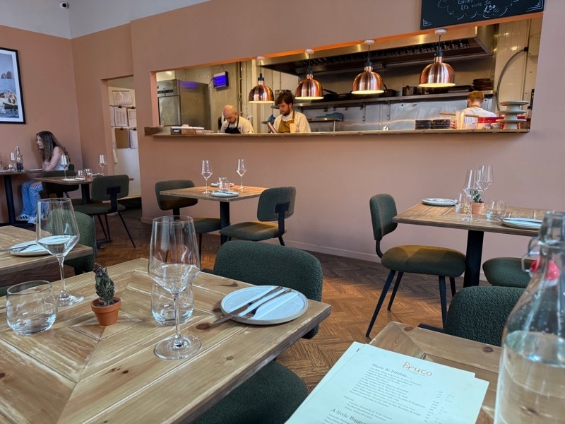 Inside Bruco in Ancoats