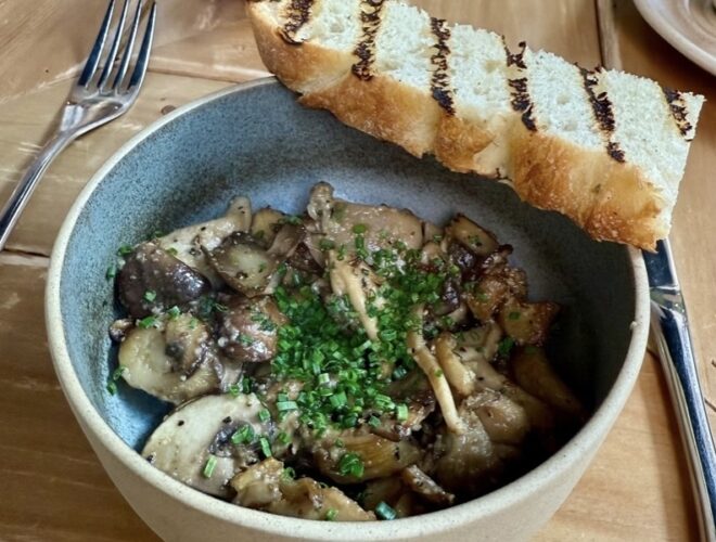 Mushrooms at Bruco in Ancoats
