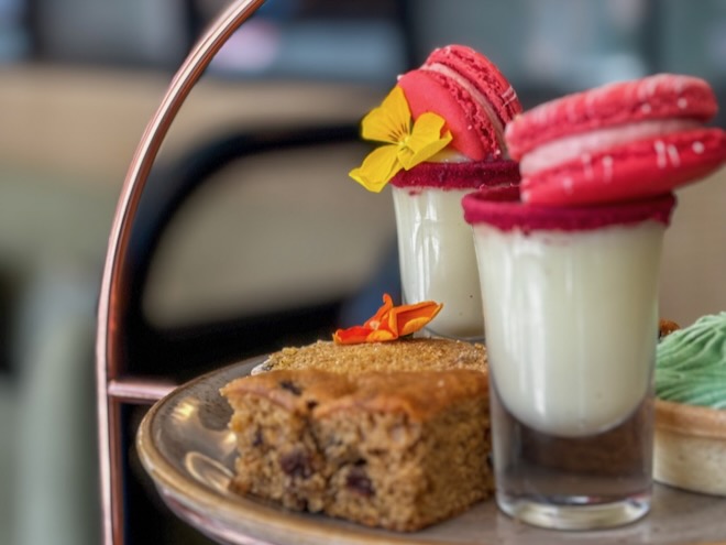At Voyagers in the Halyard hotel, Liverpool you can have an afternoon tea with a Liverpudlian twist.