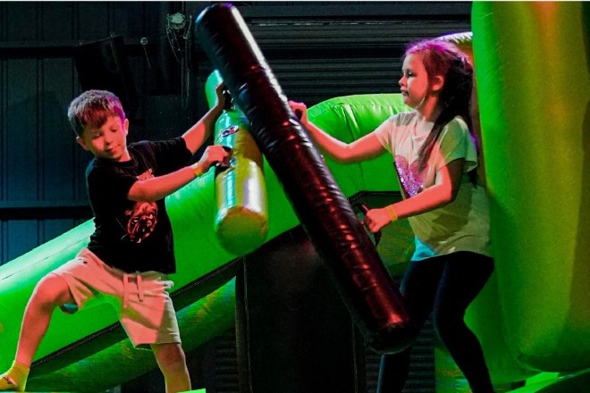 Total Ninja is a top choice for kids birthday parties