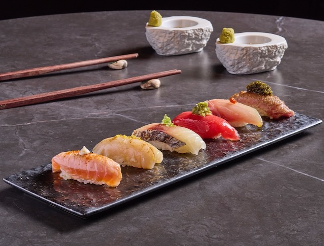 Sushi at Kaji - one of Confidential Guides Hot 50 Manchester restaurants for October 2025.