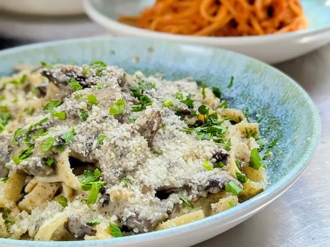 Fresh pasta at Sicilian NQ - one of Confidential Guides Hot 50 Manchester restaurants for October 2025.