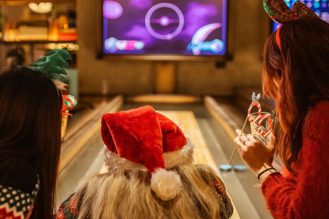 Electric Shuffle is one of Confidential Guides' recommended places for Christmas parties in Manchester