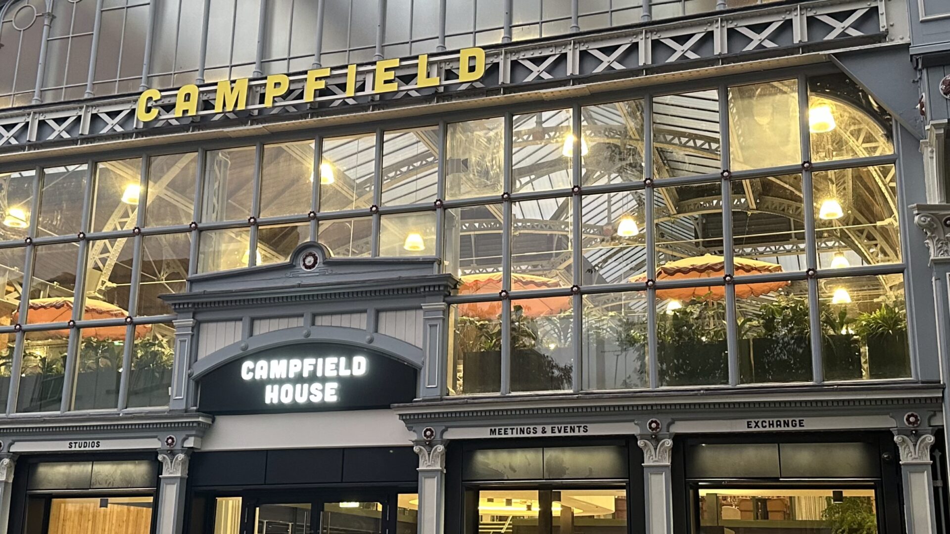 The outside of Campfield House in Manchester.
