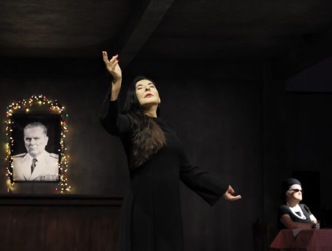 Marina Abramovic and Kath Fitzgibbon in Marina Abramovic's Balkan Erotic Epic. Photo by Marco Anelli-©-INSTAGRAM-@marco_anelli_studio.jpeg