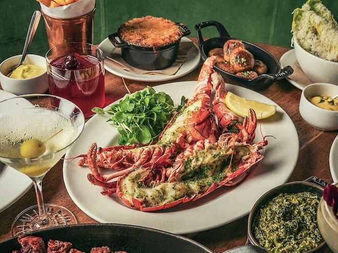 The lobster at Hawksmoor Liverpool - one of Confidential Guides Hot 20 Liverpool restaurants for November 2025