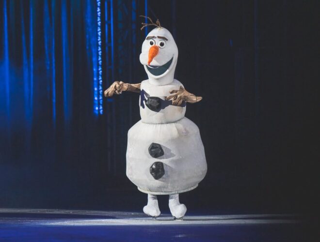 Olaf from Frozen in Disney On Ice at AO Arena