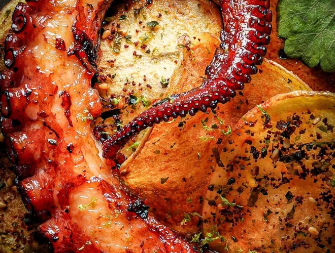 Octopus at Sister Moon
