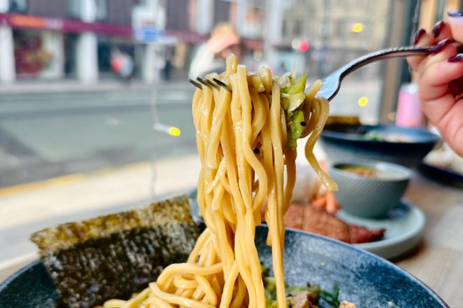 Noodles at Suki Suki