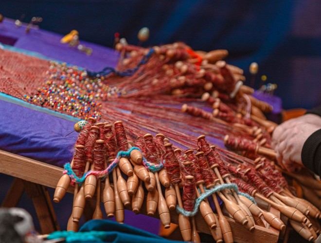 Weaving workshop at TexStyle