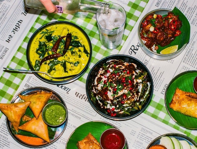 Small plates at Dishoom's Permit Room