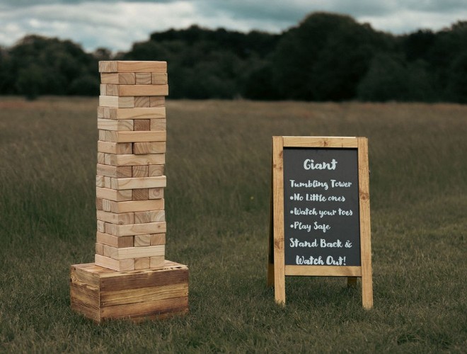 Jenga at Swanley Meadows