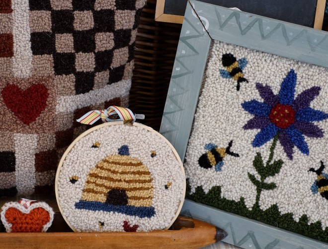 Punch needle sets at TexStyle