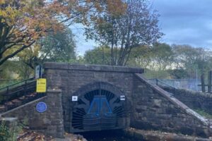 The gates of Standedge Tunnel