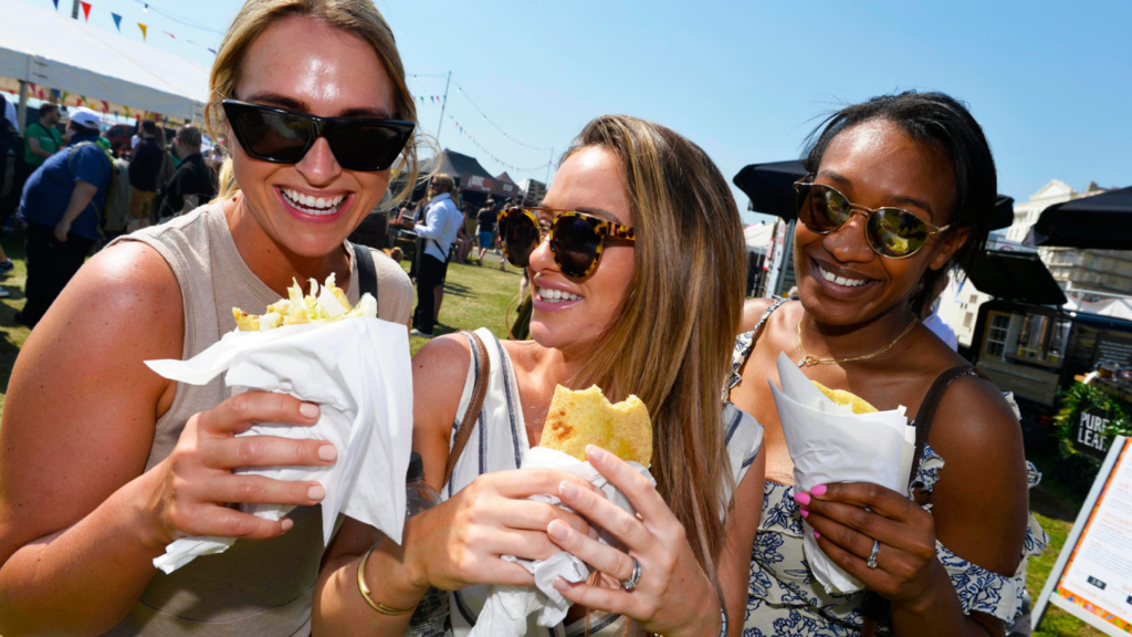 Street food at Foodie Festival, Tatton Park