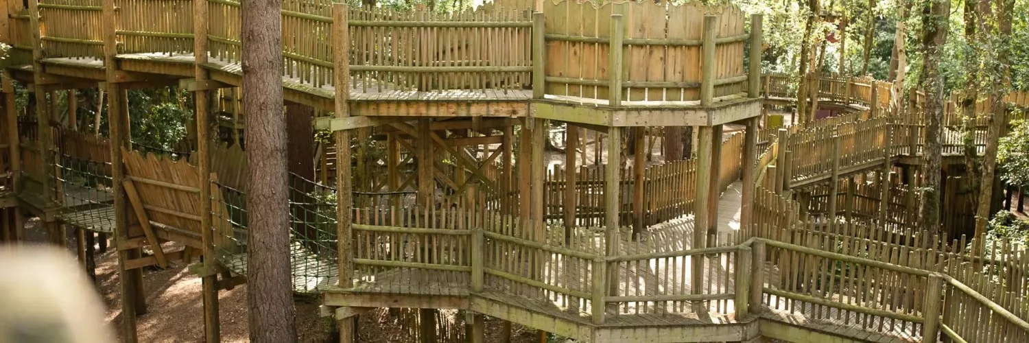 The sky maze at BeWILDerwood Cheshire