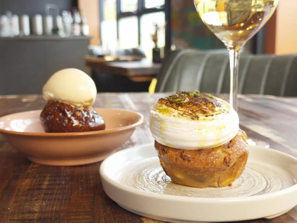 Desserts at Arcadian, Didsbury
