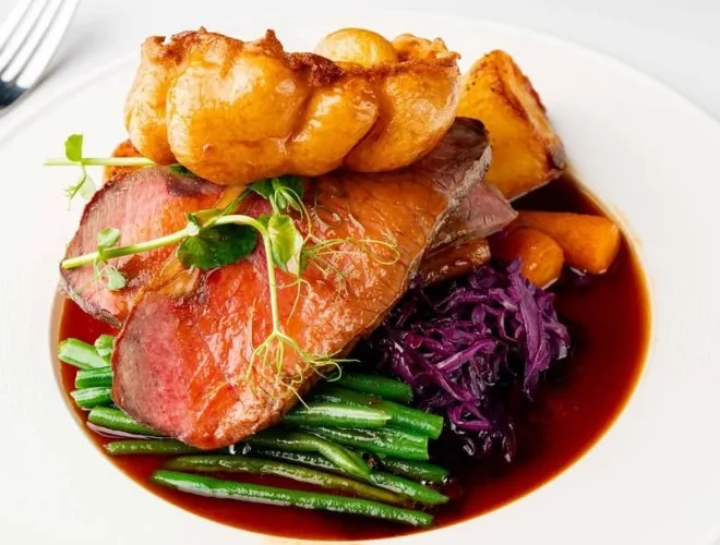 Sunday roast at Seaforth in Liverpool's Municipal Hotel
