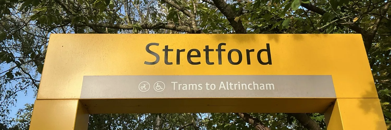 Stretford Metrolink tram stop